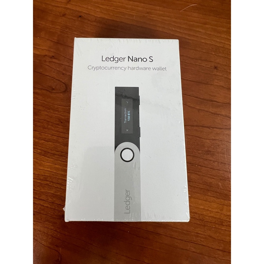Ledger Nano S Cryptocurrency Hardware Wallet Brand New Sealed Bitcoin Ethereum